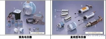倾角电位器、直线型电位器 倾角电位器、直线型电位器
