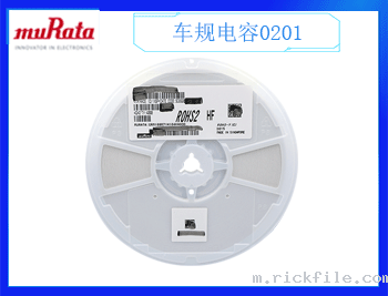 村田贴片电容0201,1nF ±10% 50V